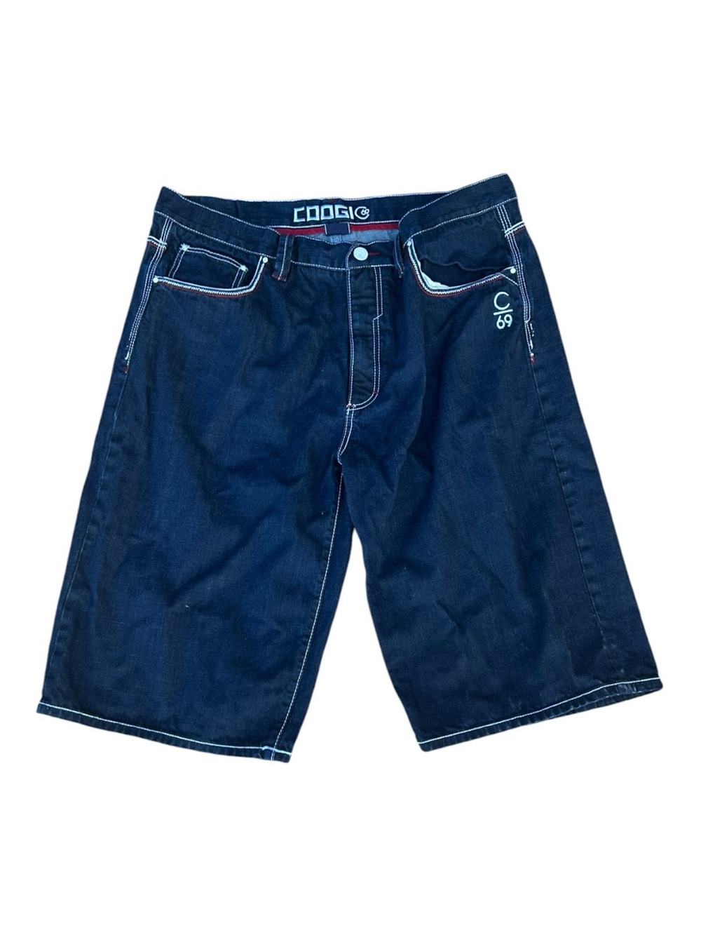 Coogi Jeans Men's Size 42 Vintage Y2K Embroidered Streetwear Trendy Jorts Shorts